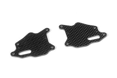 Xray XB8 Graphite Front Lower Arm Plate (2) (XR352193)