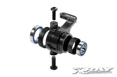 Xray Alu Steering Block Right - 10Â° Kingpin - Set (XR352258)