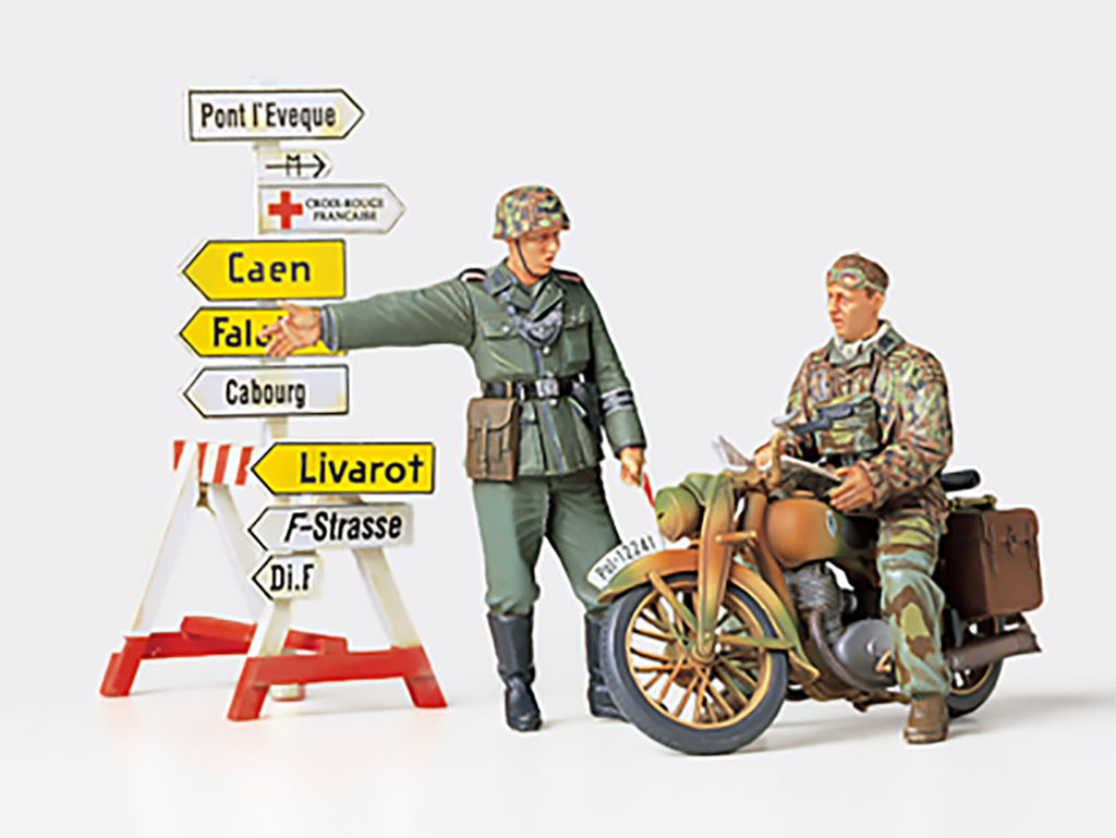 1/35 Tamiya German Motorcycle Orderly Set ( THC 35241)