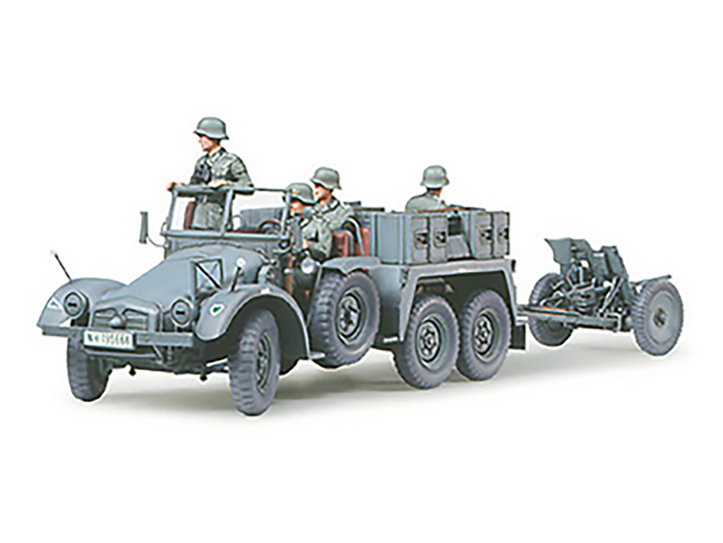 1/35 Tamiya Krupp Towing Truck w/37mm Pak - ( THC 35259)