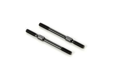 Xray Adj. Turnbuckle M4 L/R 52.5 mm - Hudy Spring Steel - V3 (2) (XR352611)