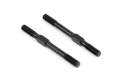 Xray Adj. Turnbuckle M4 L/R 45 mm  - Hudy Spring Steel (2) (XR352612)