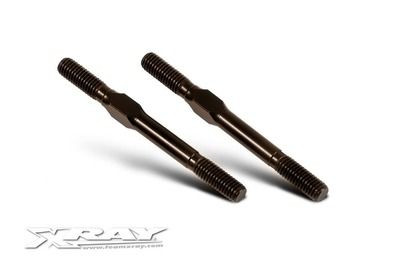 Xray Alu Adj. Turnbuckle M5 L/R 58 mm - Swiss 7075 T6 (2) (XR352622)