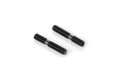 Xray Adj. Turnbuckle M5 L/R 28 mm - Hudy Spring Steel (2) (XR352623)