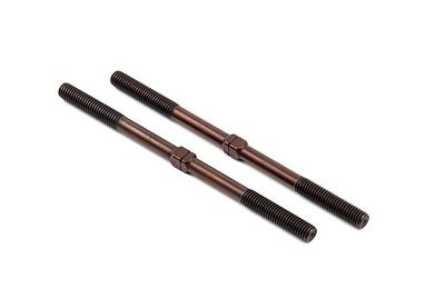 Xray Adj. Turnbuckle M5 L/R 91 mm - Hudy Spring Steel (2) (XR352638)