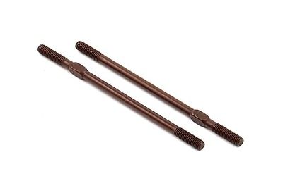 Xray Adj. Turnbuckle M3 L/R 62 mm - Hudy Spring Steel (2) (XR352648)