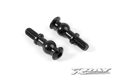 Xray XB808 Ball Stud 6.8mm With Backstop L=8mm - M4 (2) (XR352654)