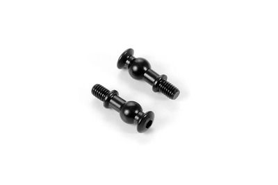 Xray Ball Stud 6.8mm With Backstop L=8mm - M4X6 (2) (XR352657)