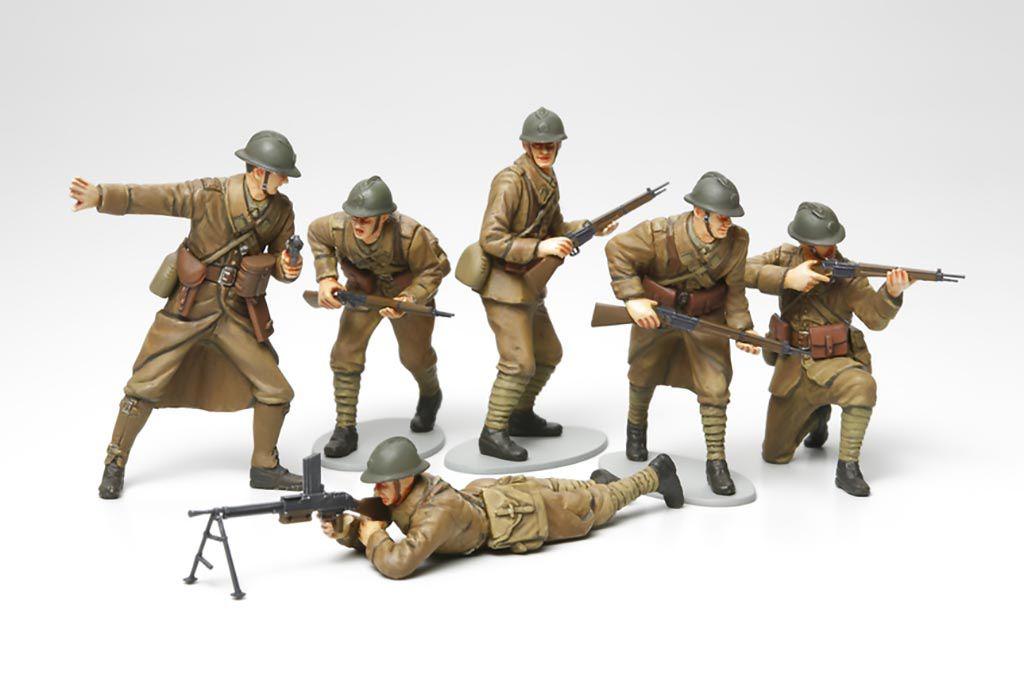 1/35 Tamiya WWII French Infantry Set ( THC 35288)