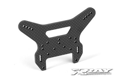 Xray XB9 Graphite Rear Shock Tower - CNC Machined 3.5 mm (XR353094)