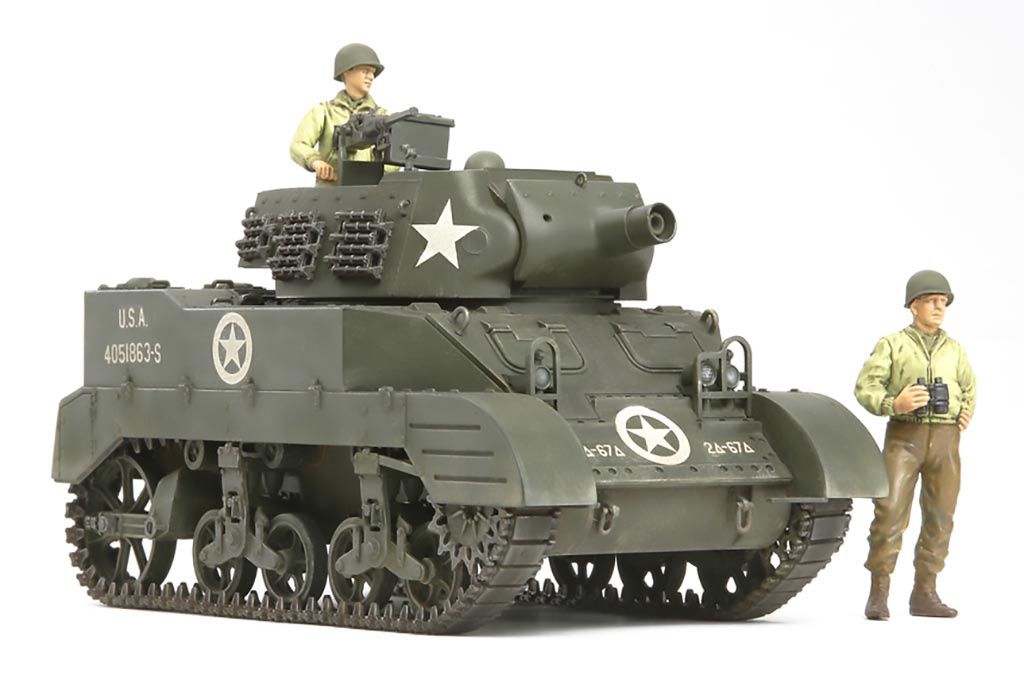 1/35 Tamiya M8 Carriage with 3 Figures ( THC 35312)