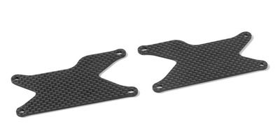 Xray XB8 Graphite Rear Lower Arm Plate 1.6 mm (2) (XR353191)