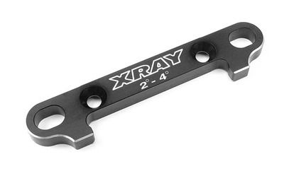 Xray Alu Rear Lower Susp. Holder 2Â°-4Â°- Rear - 7075 T6 (5mm) (XR353322)