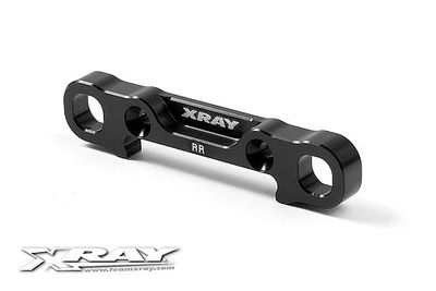 Xray Alu Rear Lower Susp. Holder - Rear - Square Adj. Roll-Center (XR353327)
