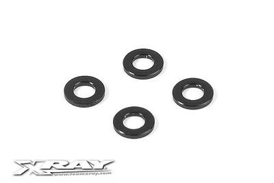 Xray Alu Shim 4X7.5X1 (4) (XR353380)