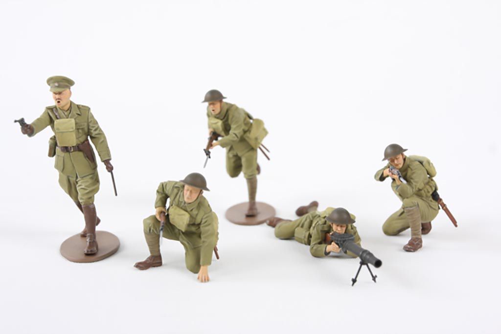 1/35 Tamiya WWI British Infantry Set x 5 figs ( THC 35339)