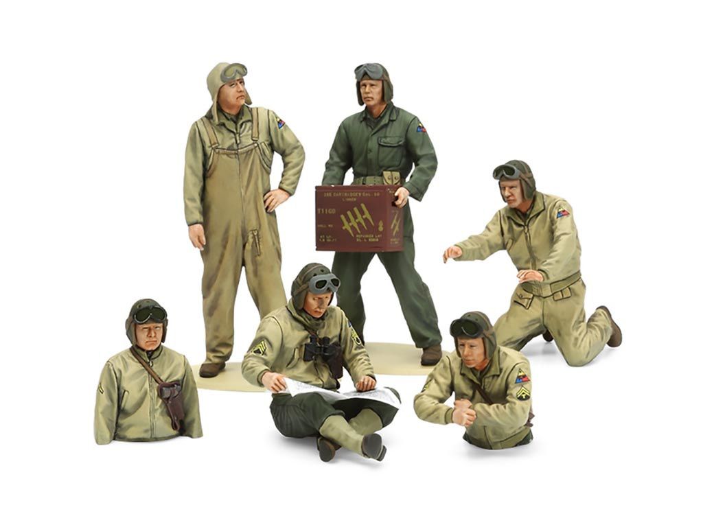 1/35 Tamiya US TANK CREW EURO THEATRE ( THC 35347)