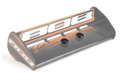 Xray Composite Rear Wing Shim - Black (2) (XR353565)