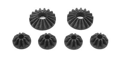Xray Steel Diff Bevel &amp; Satellite Gears (2+4) (XR355030)
