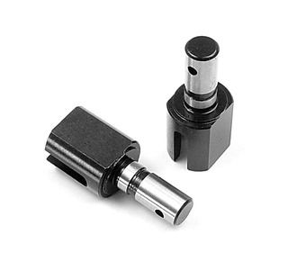 Xray Center Diff Outdrive Adapter - Hudy Steel (2) --- Replaced With #355071 (XR355070)