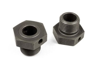 Xray Alu Wheel Axle Offset &quot;+1mm&quot; - Hard Coated (2) (XR355251)