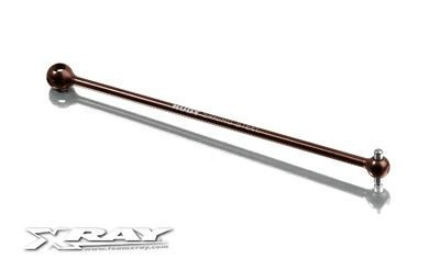 Xray XB808 Rear Central CVD Drive Shaft 133mm - Hudy Spring Steel (XR355622)