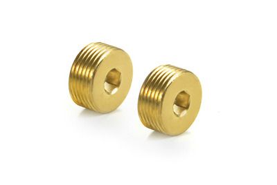 Xray Brass Adjusting Nut M15X1 (2) (XR357253)