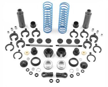 Xray Rear Shock Absorbers Complete Set - Wide (2) (XR358201)