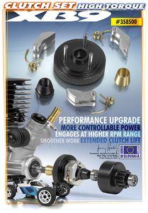 Xray Clutch Set - High Torque - V2 (XR358500)