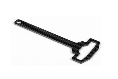 Xray Graphite Front Upper Deck 2.0mm - 2wd (XR361162)