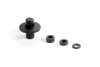 Xray Body Mount - Short + Shims - Set (XR361321)