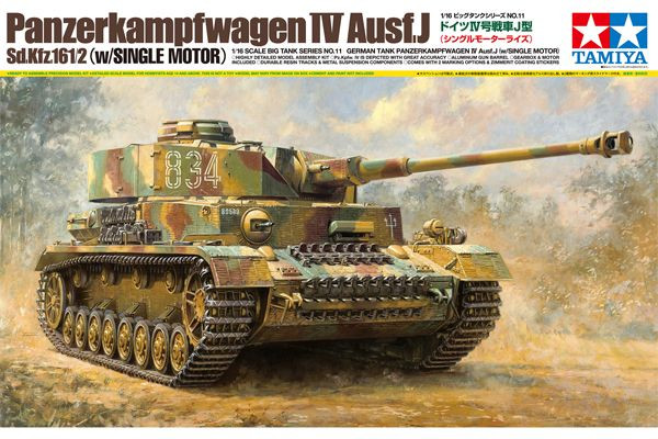 1/16 Tamiya Pz.Kpfw IV Ausf J - Motorised ( THC 36211)