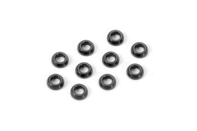 Xray Alu Conical Shim 3X6X2.0mm - Black (10) (XR362280-K)