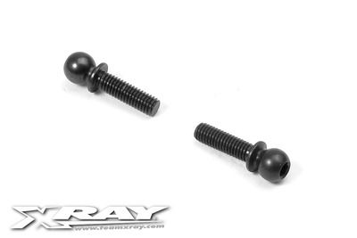 Xray Ball End 4.9mm With Thread 10mm (2) (XR362652)