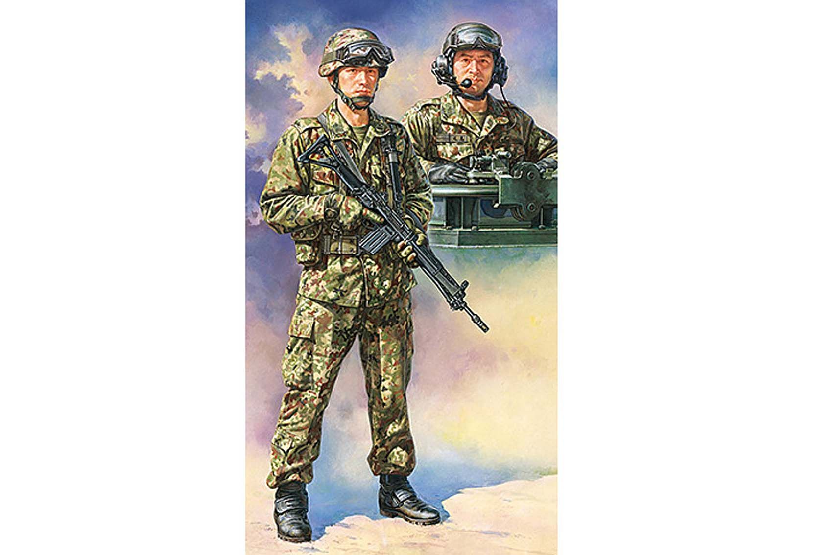 1/16 Tamiya JGSDF Tank Crew ( THC 36316)
