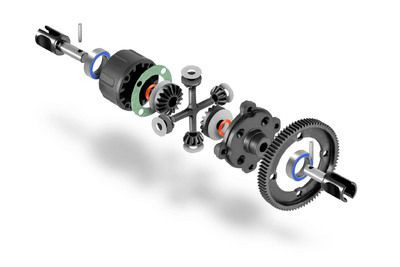 Xray Gear Center Differential - Large Volume - Set (XR364904)