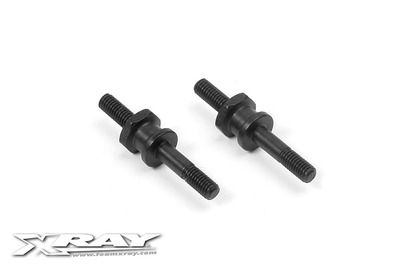 Xray Steel Screw Shock Pivot Ball With Hex (2) (XR368045)