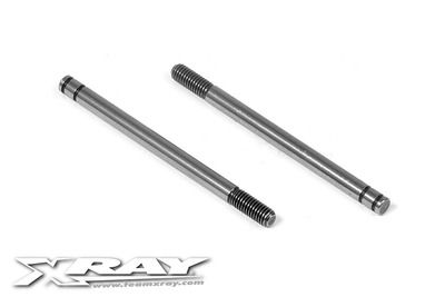 Xray Front Hardened Shock Shaft (2) (XR368160)