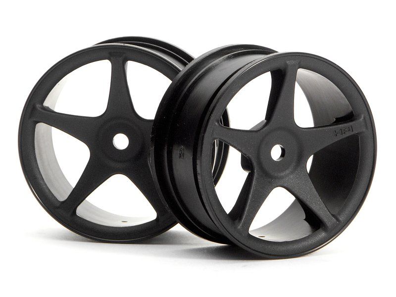 HPI Racing Super Star Wheels 26mm Black 1mm Offset (HP3696)