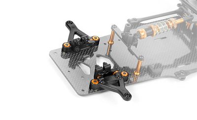 Xray Composite Front Upper Arm Mount - Right - Hard (XR372011)