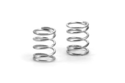 Xray Spring 4.75 Coils 3.6X6X0.45mm; C=2.0 - Silver (Soft) (2) (XR372177)