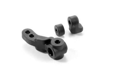 Xray X1 Composite Steering Block &amp; Backstops (XR372212)