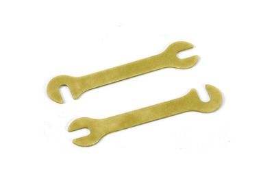 Xray Steel Shim 0.6mm - Gold (2) (XR372294)