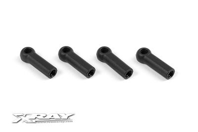 Xray Composite Steering Ball Joint Open 4.2 mm (4) (XR372661)
