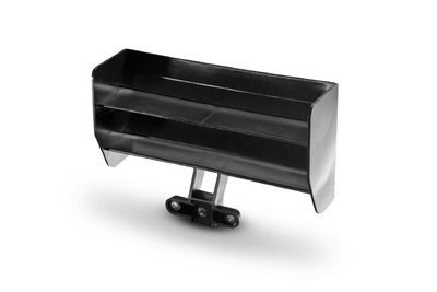 Xray X1 Composite Rear Wing - Lightweight &amp; Wide - Black (XR373514-K)