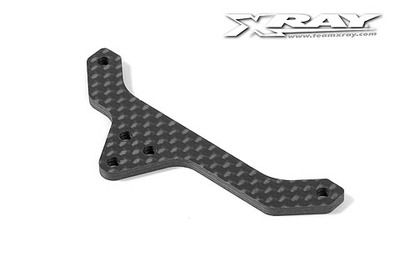 Xray X12 Rear Pod Upper Plate - Graphite 2.5mm (XR373542)