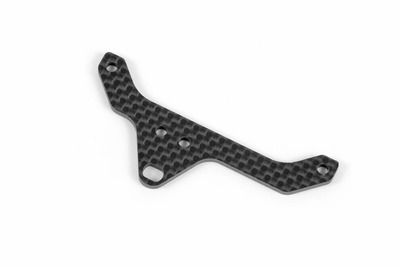 Xray X10&#039;15 Rear Pod Upper Plate - Graphite 2.5mm (XR373544)