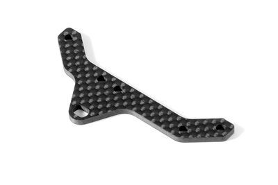 Xray X10&#039;16 Rear Pod Upper Plate - Graphite 2.5mm (XR373547)