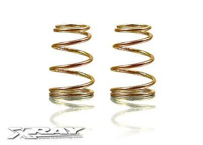 Xray Tapered Spring C=1.5-1.6 - Silver (2) (XR373582)