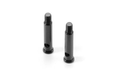 Xray X1 Front Wheel Axle - Hudy Spring Steel (2) (XR375221)